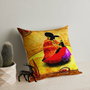 Aberto Design Cojín Multicolor 43 x 43 cm